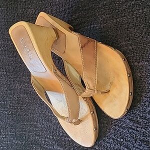 Canyon River Blues Wooden Sandals